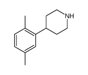 4-(2,5-dimethylphenyl)piperidine Structure