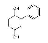 2-phenylcyclohex-2-ene-1,4-diol结构式