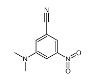 3-(dimethylamino)-5-nitrobenzonitrile Structure
