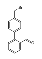 4'-(bromomethyl)biphenyl-2-carbaldehyde Structure