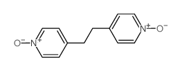 Pyridine,4,4'-(1,2-ethanediyl)bis-, 1,1'-dioxide structure