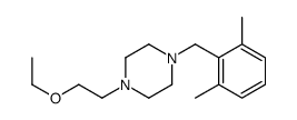 1-[(2,6-dimethylphenyl)methyl]-4-(2-ethoxyethyl)piperazine Structure