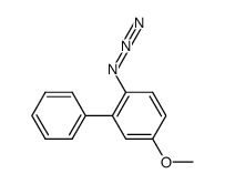 4-azido-3-phenylanisole结构式