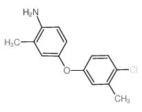 4-(4-Chloro-3-methylphenoxy)-2-methylphenylamine结构式