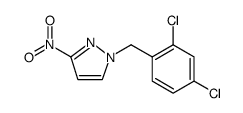 1H-Pyrazole, 1-[(2,4-dichlorophenyl)methyl]-3-nitro picture