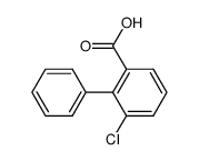 6-chlorobiphenyl-2-carboxylic acid结构式