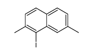 1-iodo-2,7-dimethyl-naphthalene结构式