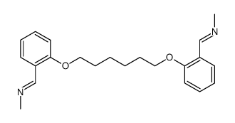 1,6-Bis-<(2-methylimino-methyl)phenoxy>-hexan Structure