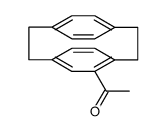 Dimer ,4-acetyl [2,2] paracyclophane,结构式