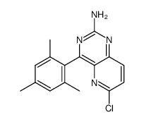 6-chloro-4-(2,4,6-trimethylphenyl)-pyrido[3,2-d]pyrimidin-2-ylamine Structure