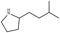 2-(3-methylbutyl)pyrrolidine Structure