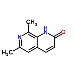 6,8-Dimethyl-1,7-naphthyridin-2(1H)-one结构式
