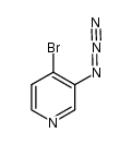 3-azido-4-bromopyridine Structure