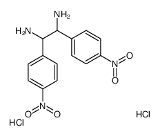 (1S,2S)-1,2-Bis(4-nitrophenyl)-1,2-ethanediamine dihydrochloride structure