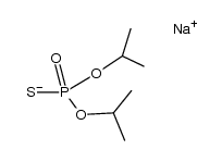 diisopropyl monothiophosphoric acid, sodium salt结构式