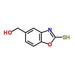 5-(Hydroxymethyl)-1,3-benzoxazole-2(3H)-thione Structure
