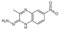 (3-methyl-6-nitroquinoxalin-2-yl)hydrazine Structure