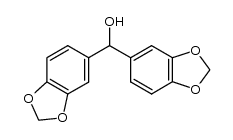 (1,3-benzodioxol-5-yl)-1,3-benzodioxole-5-methanol结构式