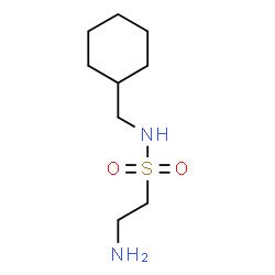 2-AMINO-N-BENZYLETHANESULFONAMIDE Structure