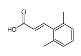 (2E)-3-(2,6-Dimethylphenyl)acrylic acid结构式