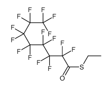 S-ethyl 2,2,3,3,4,4,5,5,6,6,7,7,8,8,8-pentadecafluorooctanethioate Structure