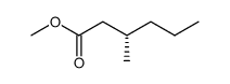 (S)-(-)-methyl 3-methylhexanoate Structure