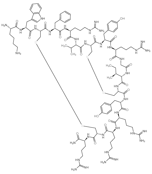Tachyplesin I trifluoroacetate salt结构式