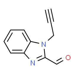 1H-Benzimidazole-2-carboxaldehyde,1-(2-propynyl)-(9CI) Structure