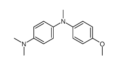 N,N,N-trimethyl-N'-(4-methoxyphenyl)-1,4-phenylendiamine结构式