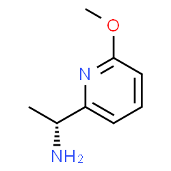 (R)-1-(6-甲氧基吡啶-2-基)乙胺结构式