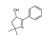 5,5-dimethyl-2-phenyl-1-pyrrolin-3-ol Structure