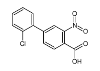 4-(2-chlorophenyl)-2-nitrobenzoic acid Structure