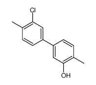 5-(3-chloro-4-methylphenyl)-2-methylphenol结构式
