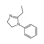 2-ethyl-1-phenyl-4,5-dihydroimidazole结构式