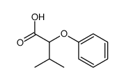 3-methyl-2-phenoxybutanoic acid(SALTDATA: FREE)结构式