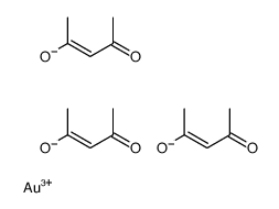 tri(pentan-2,4-dionato-O,O')gold Structure