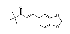 (E)-4,4-dimethyl-1-(3,4-methylenedioxyphenyl)pent-1-en-3-one picture