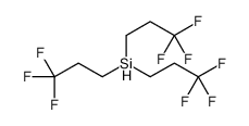 tris(3,3,3-trifluoropropyl)silane Structure