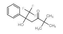 6,6,6-trifluoro-5-hydroxy-2,2-dimethyl-5-phenylhexan-3-one Structure