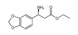 (S)-3-Amino-3-(3,4-methylenedioxyphenyl)propionicacid,ethylester picture