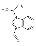 1-异丙基-1H-吲哚-3-甲醛结构式