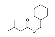 cyclohexylmethyl isovalerate structure