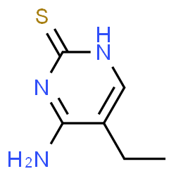 2(1H)-Pyrimidinethione,4-amino-5-ethyl- (9CI) structure
