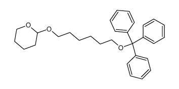1-tetrahydropyranyloxy-6-triphenylmethyloxyhexane结构式