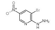 3-bromo-2-hydrazino-5-nitropyridine structure