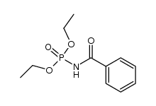 O,O-diethyl-N-benzoylphosphoramidate Structure