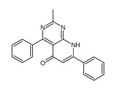Pyrido[2,3-d]pyrimidin-5(8H)-one, 2-methyl-4,7-diphenyl-结构式