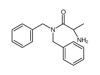 (2S)-2-amino-N,N-dibenzylpropanamide Structure