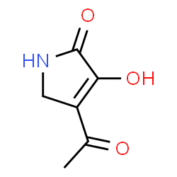 2H-Pyrrol-2-one, 4-acetyl-1,5-dihydro-3-hydroxy- (9CI)结构式