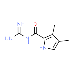 1H-Pyrrole-2-carboxamide,N-(aminoiminomethyl)-3,4-dimethyl-(9CI) structure